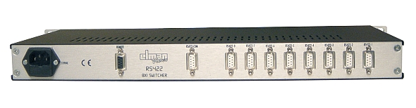 8x1 RS422 switcher
