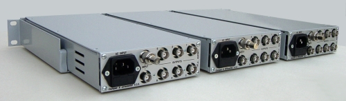 1x6 video distribution amplifier clamped, differential and 3 bands equalized